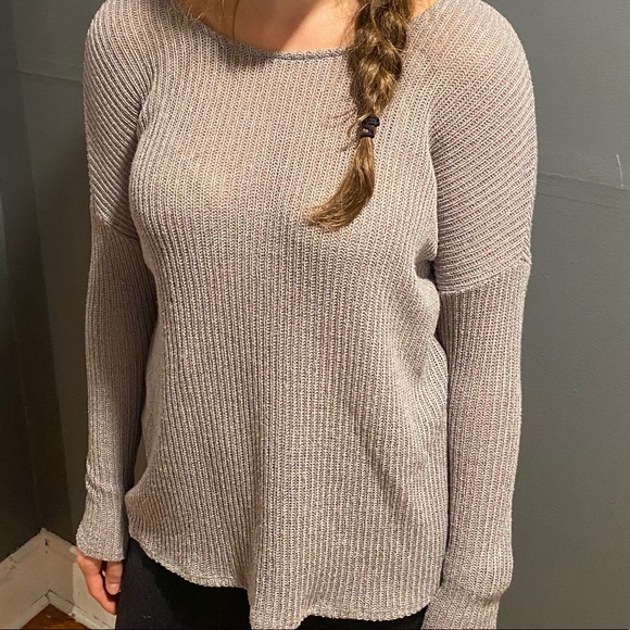 Sage Sweaters - Open Back Sweater
